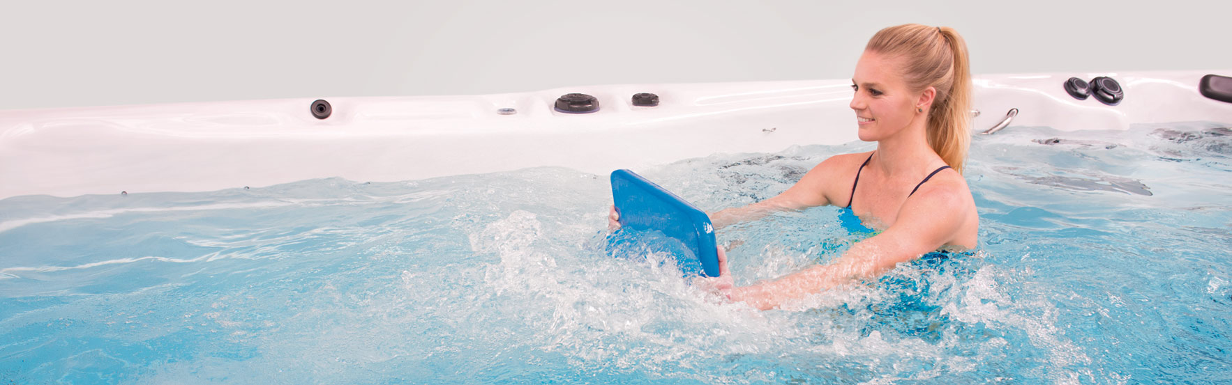 Find out the health benefits of owning a swim spa