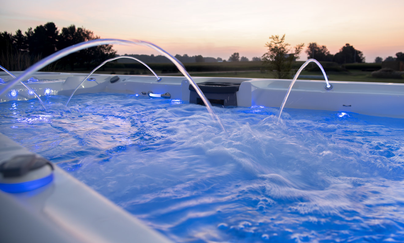 Challenger 21D swim spa
